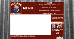 Desktop Screenshot of philsbbq.org